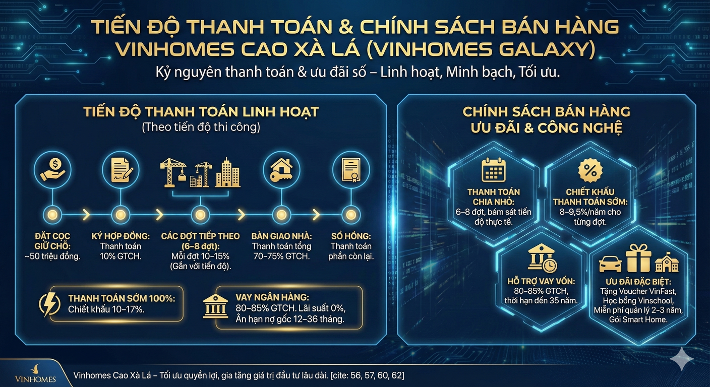 Tiến độ thi công Vinhomes Cao Xà Lá (Vinhomes Galaxy)