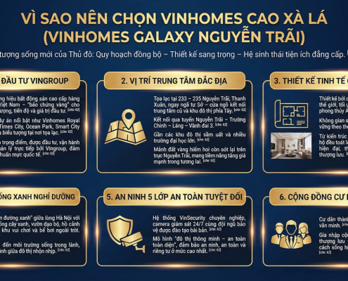 Vì sao nên chọn Vinhomes Cao Xà Lá (Vinhomes Galaxy Nguyễn Trãi)